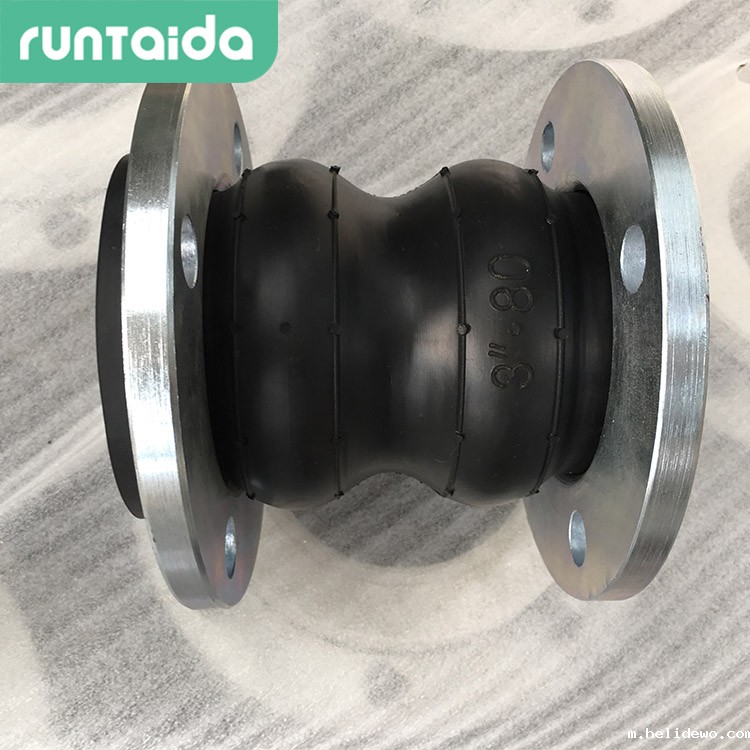 润泰达-双球体可挠曲RAYBET雷竞技官网进入双球橡胶伸缩节柔性RAYBET雷竞技官网进入