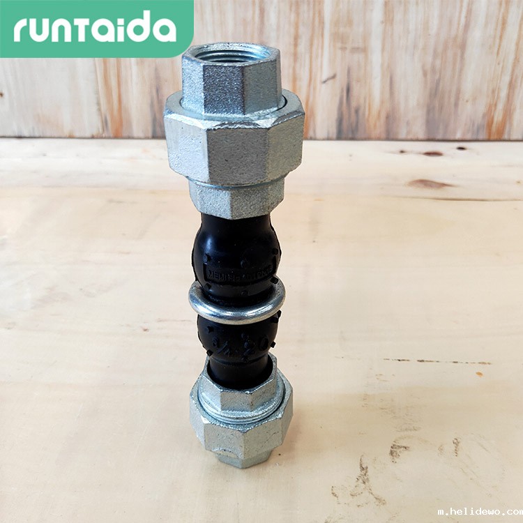 润泰达-耐油丝扣橡胶伸缩接头螺纹连接raybet网投